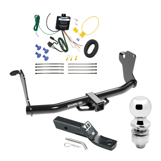 Custom Fit Trailer Hitch Wiring Harness (Requires Splicing) 2" Drop Ball-Mount w/ Pin/Clip 2" Chrome Ball Installation Hardware Installation Instructions 76244 119148 23 63845 Draw-Tite Trailer Tow Hitch 18-21 Mitsubushi Eclipse Cross Complete Trailer Tow Hitch For 18-21 Mitsubushi Eclipse Cross Complete Package w/ Wiring and 2" Ball