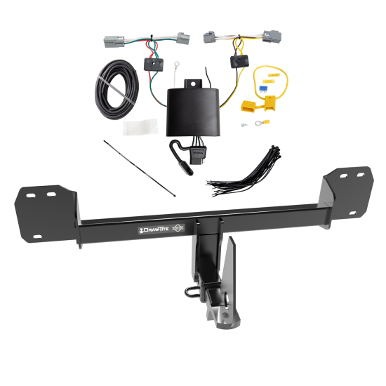 Custom Fit Trailer Hitch Wiring Harness(Plug & Play) Installation Hardware Installation Instructions 76245 118792 Draw-Tite Trailer Tow Hitch 19-23 Volvo XC40 Wiring Harness Kit 19 20 21 22 23 2019 2020 2021 2022 2023 Trailer Tow Hitch For 19-23 Volvo XC40 w/ Wiring Harness Kit