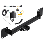 Custom Fit Trailer Hitch Wiring Harness(Plug & Play) Installation Hardware Installation Instructions 76260 118785 Draw-Tite Trailer Tow Hitch 18-22 Land Rover Range Rover Velar Wiring Harness Kit 18 19 20 21 22 2018 2019 2020 2021 2022 Trailer Tow Hitch For 18-23 Land Rover Range Rover Velar w/ Wiring Harness Kit