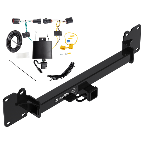 Custom Fit Trailer Hitch Wiring Harness(Plug & Play) Installation Hardware Installation Instructions 76260 118785 Draw-Tite Trailer Tow Hitch 18-22 Land Rover Range Rover Velar Wiring Harness Kit 18 19 20 21 22 2018 2019 2020 2021 2022 Trailer Tow Hitch For 18-23 Land Rover Range Rover Velar w/ Wiring Harness Kit