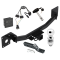 Trailer Tow Hitch For 19-24 Cadilac XT4 Deluxe Package Wiring 2" Ball and Lock