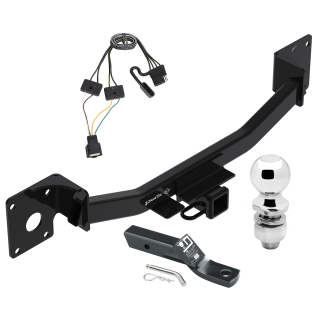 Custom Fit Trailer Hitch Wiring Harness(Plug & Play) 2" Drop Ball-Mount w/ Pin/Clip 2" Chrome Ball Installation Hardware Installation Instructions 76266 118795 23 63845 Draw-Tite Trailer Tow Hitch 19-23 Cadilac XT4 Complete Package Wiring a Trailer Tow Hitch For 19-24 Cadilac XT4 Complete Package w/ Wiring and 2" Ball