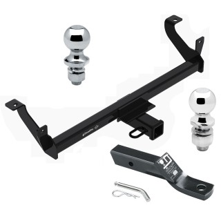 Custom Fit Trailer Hitch 2" Drop Ball-Mount w/ Pin/Clip 1-7/8" and 2" Chrome Ball Installation Hardware Installation Instructions 76300 23 63845 63816 Draw-Tite Trailer Tow Hitch 19-20 Buick Envision All Styles 1-7/8" and 2" Ball Trailer Tow Hitch For 19-20 Buick Envision All Styles w/ 1-7/8" and 2" Ball