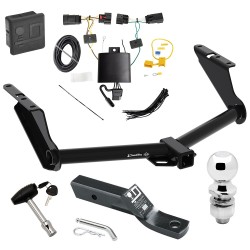  Trailer Hitch For 20-24 Jeep Gladiator Exc Rubicon Delux PKG Wiring 2" Ball Lock