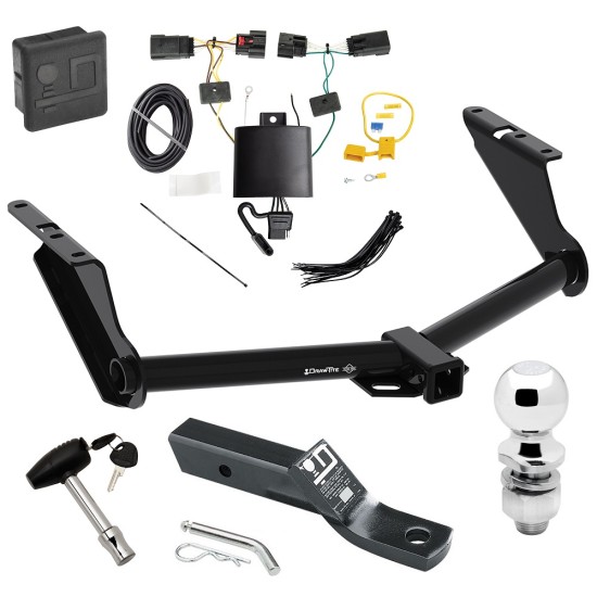 76310 118786 23 63845 580407 7010 Draw-Tite Trailer Hitch For 20-24 Jeep Gladiator Exc Rubicon Delux PKG Wiring 2" Ball Lock
