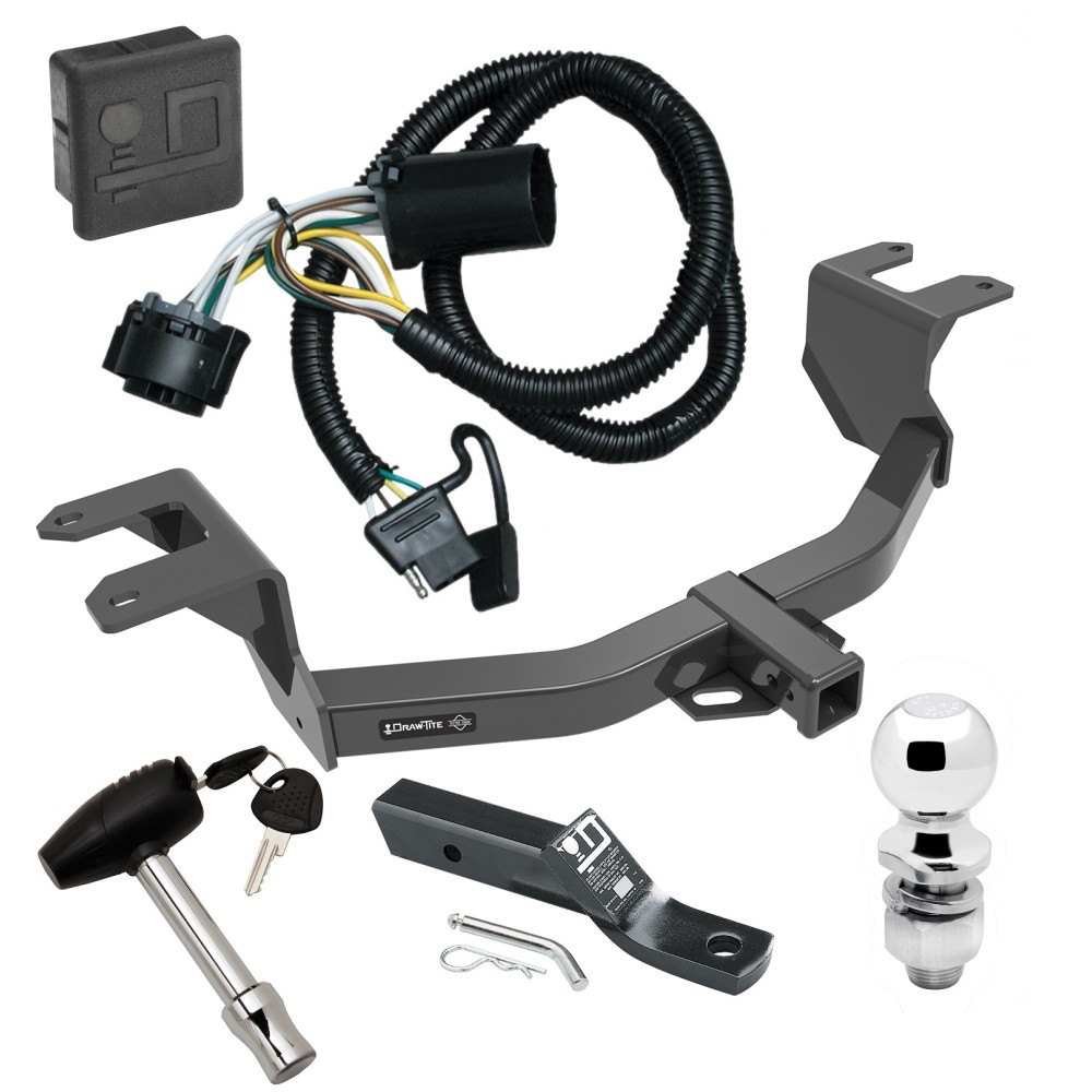 Trailer Tow Hitch For 19-24 Chevy GMC Silverado Sierra 1500 New Body Style Deluxe Package Wiring 2" Ball and Lock Trailer Tow Hitch For 19-24 Chevy GMC Silverado Sierra 1500 New Body Style Deluxe Package Wiring 2" Ball and Lock