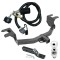 Trailer Tow Hitch For 19-24 Chevy GMC Silverado Sierra 1500 New Body Style Complete Package w/ Wiring and 2" Ball Trailer Tow Hitch For 19-24 Chevy GMC Silverado Sierra 1500 New Body Style Complete Package w/ Wiring and 2" Ball