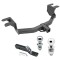 Trailer Tow Hitch For 19-24 Chevy Silverado 1500 GMC Sierra 1500 New Body Style w/ 1-7/8" and 2" Ball Trailer Tow Hitch For 19-24 Chevy Silverado 1500 GMC Sierra 1500 New Body Style w/ 1-7/8" and 2" Ball