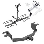 Trailer Tow Hitch For 19-24 Chevy Silverado 1500 GMC Sierra 1500 New Body Style Platform Style 2 Bike Rack w/ Anti Rattle Hitch Lock Trailer Tow Hitch For 19-24 Chevy Silverado 1500 GMC Sierra 1500 New Body Style Platform Style 2 Bike Rack w/ Anti Rattle Hitch Lock