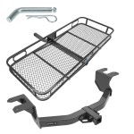 Trailer Tow Hitch For 19-24 Chevy Silverado 1500 GMC Sierra 1500 Basket Cargo Carrier Platform w/ Hitch Pin Trailer Tow Hitch For 19-24 Chevy Silverado 1500 GMC Sierra 1500 Basket Cargo Carrier Platform w/ Hitch Pin