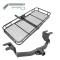 Trailer Tow Hitch For 19-24 Chevy Silverado 1500 GMC Sierra 1500 Basket Cargo Carrier Platform w/ Hitch Pin Trailer Tow Hitch For 19-24 Chevy Silverado 1500 GMC Sierra 1500 Basket Cargo Carrier Platform w/ Hitch Pin