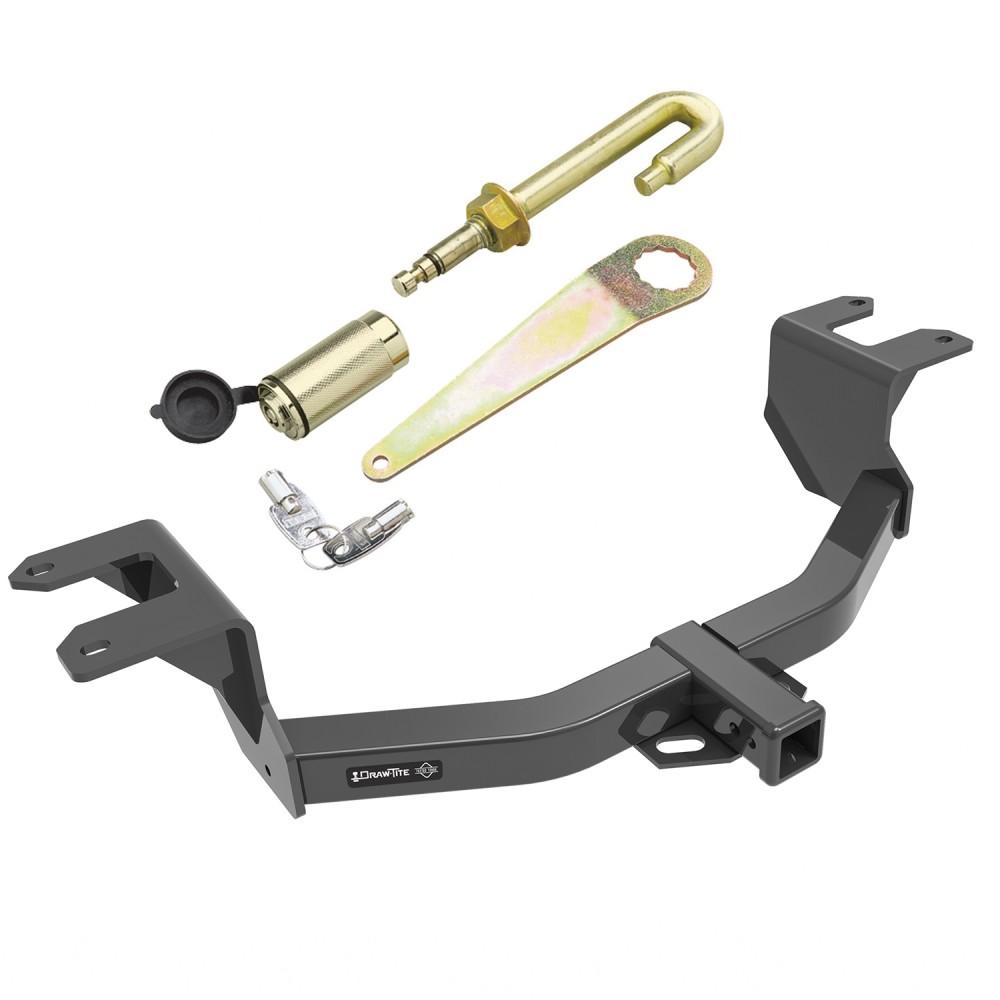 Trailer Tow Hitch For 19-24 Chevy Silverado 1500 GMC Sierra 1500 New Body Style w/ J-Pin Anti-Rattle Lock Trailer Tow Hitch For 19-24 Chevy Silverado 1500 GMC Sierra 1500 New Body Style w/ J-Pin Anti-Rattle Lock