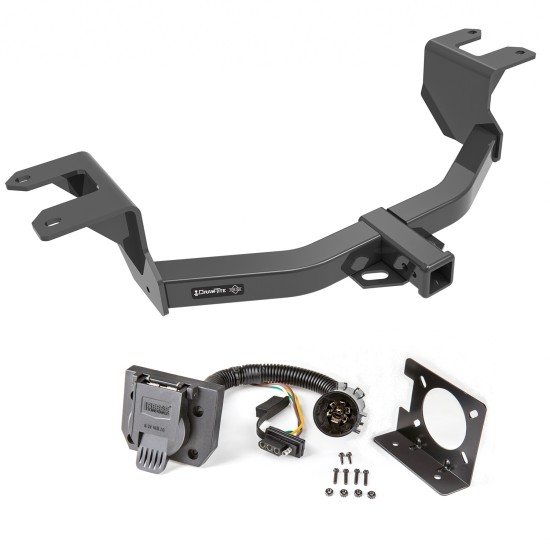 Custom Fit Trailer Hitch Wiring Harness (Plug & Play) Installation Hardware Installation Instructions 76326 74682 Draw-Tite Class 4 Trailer Hitch Wiring Kit 19-23 Chevy GMC Silverado Sierra 1500 New Body Style 7-Way Pin Blade RV 4-Flat Plug Harness L Class 4 Trailer Hitch w/ Wiring Kit For 19-23 Chevy GMC Silverado Sierra 1500 New Body Style 7-Way Pin Blade RV 4-Flat Plug Harness Light w/ Bracket