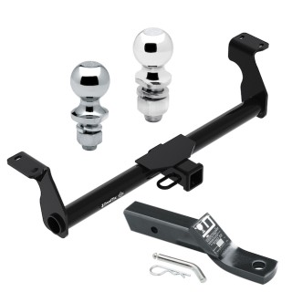 Custom Fit Trailer Hitch 2" Drop Ball-Mount w/ Pin/Clip 1-7/8" and 2" Chrome Ball Installation Hardware Installation Instructions 76327 23 63845 63816 Draw-Tite Trailer Tow Hitch 20-22 Escape Except Hybrid Receiver 1-7/8" and 2" Trailer Tow Hitch For 20-24 Ford Escape Except Hybrid Receiver w/ 1-7/8" and 2" Ball