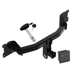 Trailer Tow Hitch For 20-24 Porsche Cayenne Coupe 2" Receiver w/ Security Lock Pin Key Trailer Tow Hitch For 20-24 Porsche Cayenne Coupe 2" Receiver w/ Security Lock Pin Key