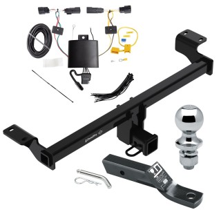 Custom Fit Trailer Hitch Wiring Harness (Requires Splicing) 2" Drop Ball-Mount w/ Pin/Clip 1-7/8" Chrome Ball Installation Hardware Installation Instructions 76424 118816 23 63816 Draw-Tite Trailer Tow Hitch 20-22 Escape All Styles Complete Pac Trailer Tow Hitch For 20-22 Ford Escape All Styles Complete Package w/ Wiring and 1-7/8" Ball