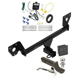 Trailer Tow Hitch For 20-23 Buick Encore GX All Styles Deluxe Package Wiring 2" Ball Mount and Lock Trailer Tow Hitch For 20-23 Buick Encore GX All Styles Deluxe Package Wiring 2" Ball Mount and Lock
