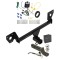 Trailer Tow Hitch For 20-23 Buick Encore GX All Styles Deluxe Package Wiring 2" Ball Mount and Lock Trailer Tow Hitch For 20-23 Buick Encore GX All Styles Deluxe Package Wiring 2" Ball Mount and Lock