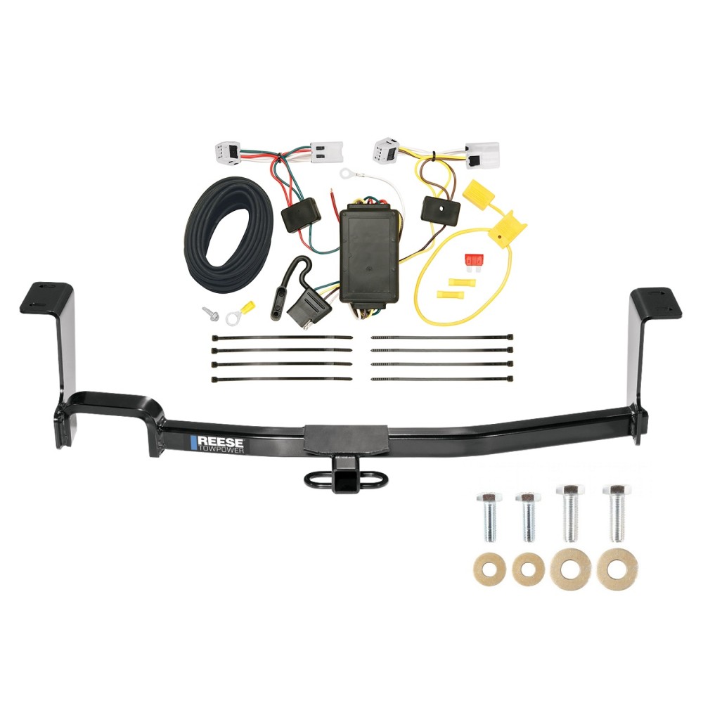Custom Fit Trailer Hitch Wiring Harness (Plug & Play) Installation Hardware Installation Instructions 77248 85755 Reese Trailer Tow Hitch 11-17 Nissan JUKE AWD Tow Receiver Wiring Harness Kit 11 12 13 14 15 16 17 2011 2012 2013 2014 2015 2016 2017 Reese Trailer Tow Hitch For 11-17 Nissan JUKE AWD Tow Receiver w/ Wiring Harness Kit