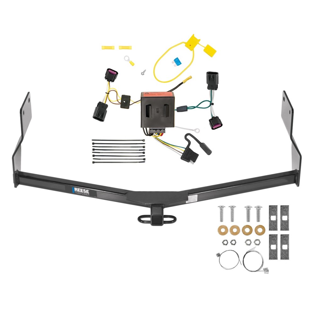 Custom Fit Trailer Hitch Wiring Harness (Plug & Play) Installation Hardware Installation Instructions 77278 118568 Reese Trailer Tow Hitch 13-16 Dodge Dart Wiring Harness Kit 13 14 15 16 2013 2014 2015 2016 Reese Trailer Tow Hitch For 13-16 Dodge Dart w/ Wiring Harness Kit