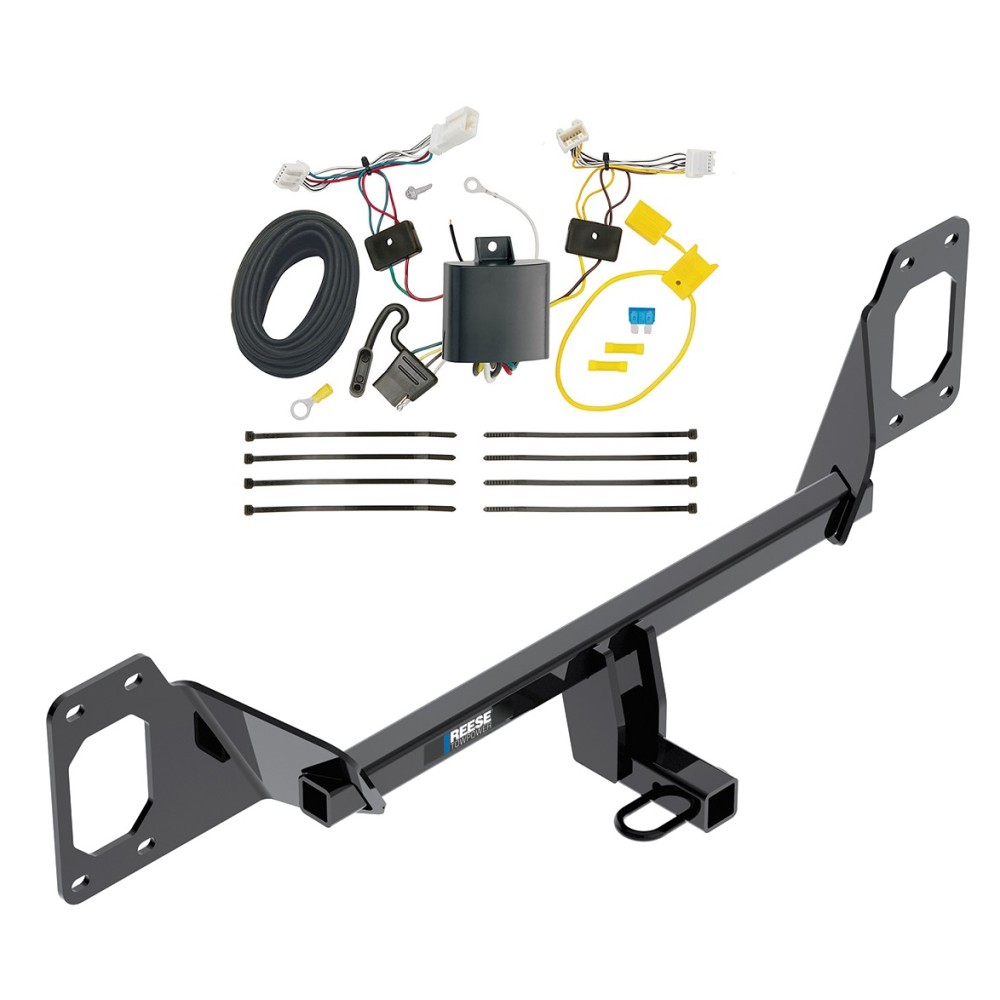Reese Trailer Hitch Tow Receiver w/ Wiring Harness Kit For