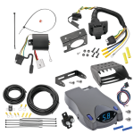 For 2004-2007 Toyota Highlander 7-Way RV Wiring kit by: Tekonsha For 2004-2007 Toyota Highlander 7-Way RV Wiring + Tekonsha Prodigy P2 Brake Control By Tekonsha