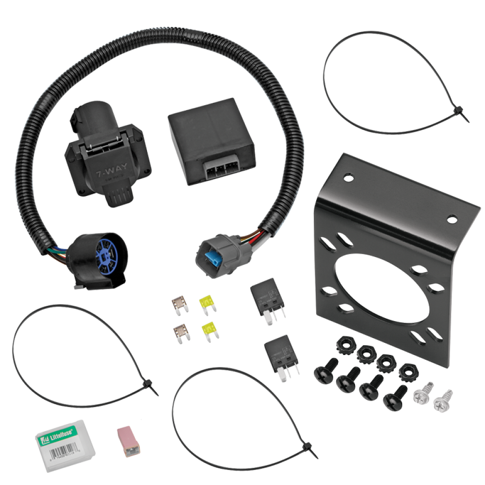 For 2009-2011 Honda Pilot 7-Way RV Wiring kit by: Tekonsha For 2009-2011 Honda Pilot 7-Way RV Wiring (For All Styles Models) By Tekonsha