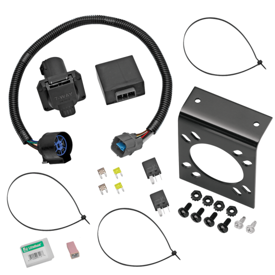 For 2009-2011 Honda Pilot 7-Way RV Wiring kit by: Tekonsha For 2009-2011 Honda Pilot 7-Way RV Wiring (For All Styles Models) By Tekonsha