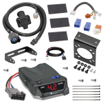 For 2005-2024 Nissan Frontier 7-Way RV Wiring kit by: Tekonsha For 2005-2024 Nissan Frontier 7-Way RV Wiring + Tekonsha BRAKE-EVN Brake Control + Plug & Play BC Adapter By Tekonsha