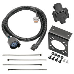 For 2005-2024 Nissan Frontier 7 Pin Trailer Wiring RV 7 Way Trailer Plug (For w/Factory Tow Package Models) By Tekonsha