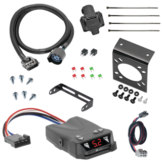 For 2013-2016 GMC Acadia 7-Way RV Wiring kit by: Tekonsha For 2013-2016 GMC Acadia 7-Way RV Wiring + Tekonsha Brakeman IV Brake Control + Plug & Play BC Adapter By Tekonsha