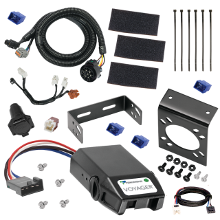 For 2013-2020 Nissan Pathfinder 7-Way RV Wiring kit by: Tekonsha For 2013-2020 Nissan Pathfinder 7-Way RV Wiring + Tekonsha Voyager Brake Control + Plug & Play BC Adapter By Tekonsha