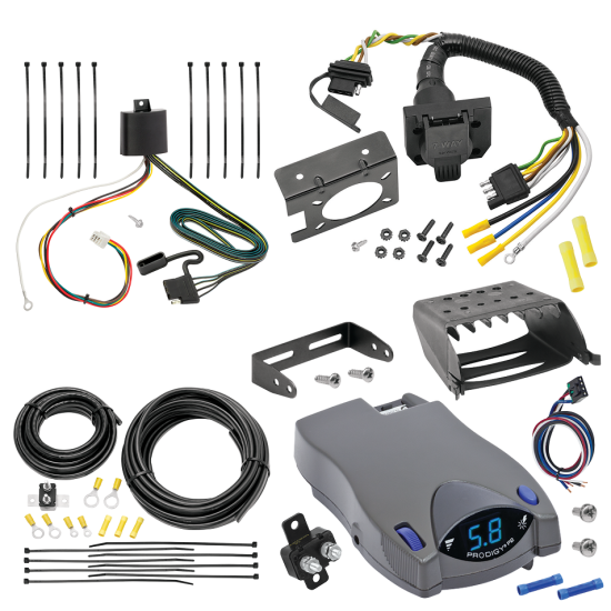 For 2016-2023 Mazda CX-9 7-Way RV Wiring kit by: Tekonsha For 2016-2023 Mazda CX-9 7-Way RV Wiring + Tekonsha Prodigy P2 Brake Control By Tekonsha