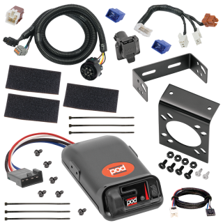 For 2005-2023 Nissan Frontier 7-Way RV Wiring kit by: Tekonsha For 2005-2023 Nissan Frontier 7-Way RV Wiring + Pro Series POD Brake Control + Plug & Play BC Adapter (For (Canada Only) Models) By Tekonsha