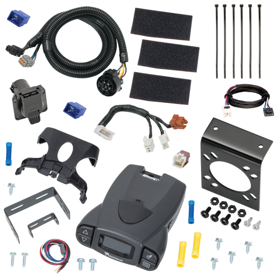 For 2005-2023 Nissan Frontier 7-Way RV Wiring kit by: Tekonsha For 2005-2023 Nissan Frontier 7-Way RV Wiring + Tekonsha Prodigy P3 Brake Control + Plug & Play BC Adapter (For (Canada Only) Models) By Tekonsha
