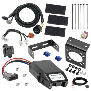 For 2005-2023 Nissan Frontier 7-Way RV Wiring kit by: Tekonsha For 2005-2023 Nissan Frontier 7-Way RV Wiring + Tekonsha Voyager Brake Control + Plug & Play BC Adapter (For (Canada Only) Models) By Tekonsha
