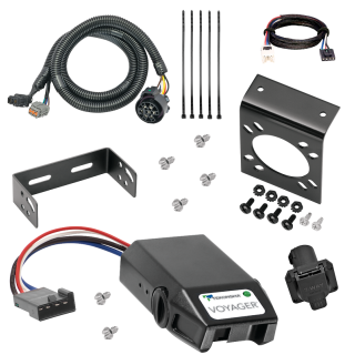 For 2005-2024 Nissan Frontier 7-Way RV Wiring kit by: Tekonsha For 2005-2024 Nissan Frontier 7-Way RV Wiring + Tekonsha Voyager Brake Control + Plug & Play BC Adapter (For w/Factory Tow Package (Canada Only) Models) By Tekonsha