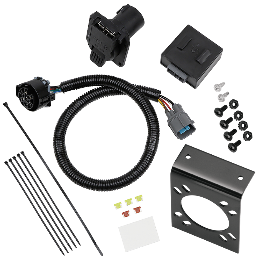 For 2017-2024 Honda Ridgeline 7-Way RV Wiring kit by: Tekonsha For 2017-2024 Honda Ridgeline 7-Way RV Wiring (For All Styles Models) By Tekonsha