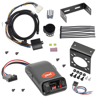 For 2019-2024 Honda Passport 7-Way RV Wiring kit by: Tekonsha For 2019-2024 Honda Passport 7-Way RV Wiring + Pro Series POD Brake Control + Generic BC Wiring Adapter By Tekonsha