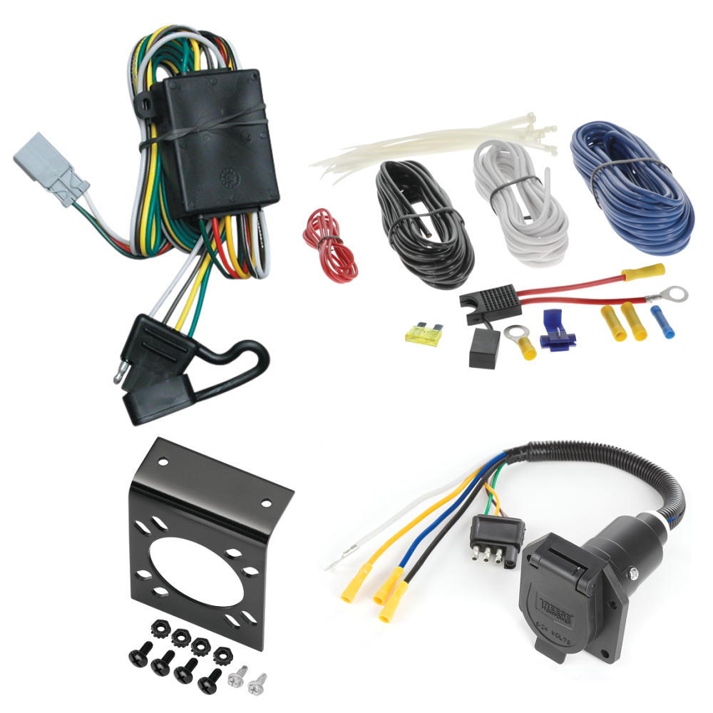 For 1999-2004 Honda Odyssey 7-Way RV Wiring kit by: Tekonsha For 1999-2004 Honda Odyssey 7-Way RV Wiring By Tekonsha