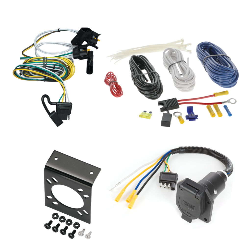 For 2000-2003 Ford Ranger 7-Way RV Wiring kit by: Tekonsha For 2000-2003 Ford Ranger 7-Way RV Wiring By Tekonsha