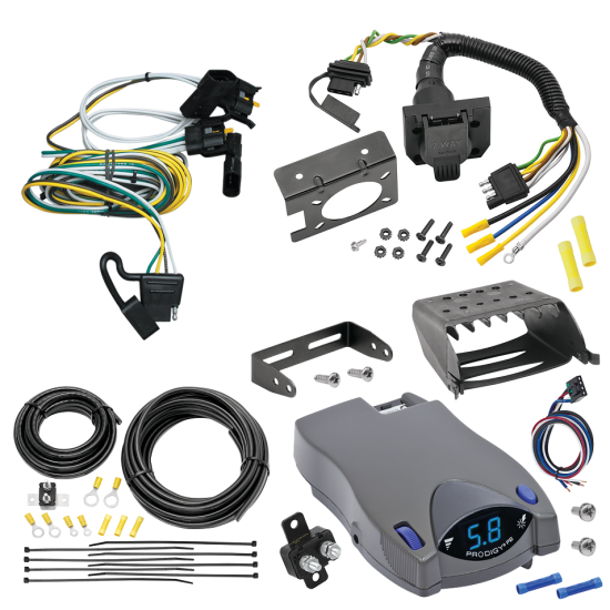For 2000-2003 Ford Ranger 7-Way RV Wiring kit by: Tekonsha For 2000-2003 Ford Ranger 7-Way RV Wiring + Tekonsha Prodigy P2 Brake Control By Tekonsha