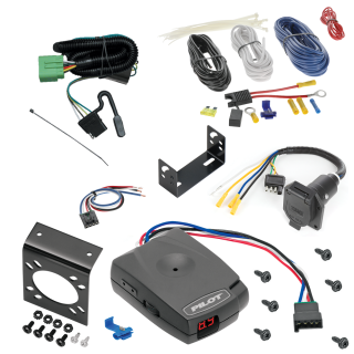 For 1999-2004 Jeep Grand Cherokee 7-Way RV Wiring kit by: Tekonsha For 1999-2004 Jeep Grand Cherokee 7-Way RV Wiring + Pro Series Pilot Brake Control + Generic BC Wiring Adapter By Tekonsha
