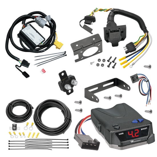 For 2001-2002 Toyota Tundra 7-Way RV Wiring kit by: Tekonsha For 2001-2002 Toyota Tundra 7-Way RV Wiring + Tekonsha BRAKE-EVN Brake Control + Generic BC Wiring Adapter By Tekonsha