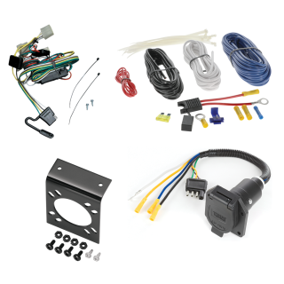 For 1995-2004 Toyota Tacoma 7-Way RV Wiring kit by: Tekonsha For 1995-2004 Toyota Tacoma 7-Way RV Wiring (For (App. starts 1995-1/2) Models) By Tekonsha
