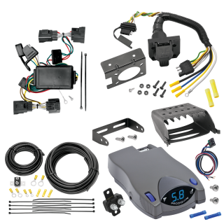 For 2006-2010 Jeep Commander 7-Way RV Wiring + Tekonsha Prodigy P2 Brake Control By Tekonsha
