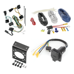 For 1998-2006 Jeep TJ 7-Way RV Wiring kit by: Tekonsha For 1998-2006 Jeep TJ 7-Way RV Wiring (For (Canada Only) Models) By Tekonsha