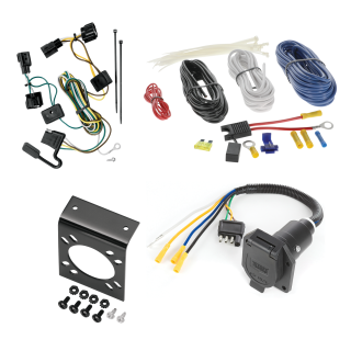 For 1998-2006 Jeep Wrangler 7-Way RV Wiring kit by: Tekonsha For 1998-2006 Jeep Wrangler 7-Way RV Wiring By Tekonsha