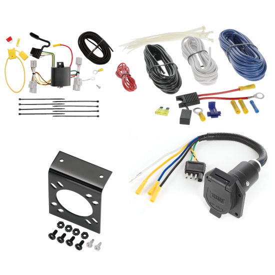 For 2006-2012 Toyota RAV4 7-Way RV Wiring kit by: Tekonsha For 2006-2012 Toyota RAV4 7-Way RV Wiring By Tekonsha
