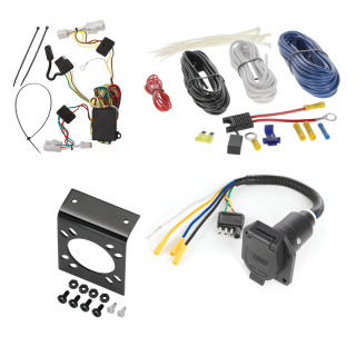 For 2001-2003 Toyota Highlander 7-Way RV Wiring kit by: Tekonsha For 2001-2003 Toyota Highlander 7-Way RV Wiring By Tekonsha